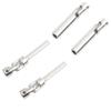 Kovový univerzálny kĺbový hriadeľ CVD 90mm125mm RC náhradné diely pre SCX10 D90 90021 90028