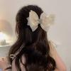 Big Bow Hair Tie Ponytail Hairband Exquisite Diamond Women Girl Pretty Elastic Hair Ring Headdress Accessories Versatile