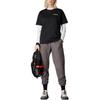 adidas National Geographic Graphics Schnelltrocknendes, sportliches, lässiges Pullover-T-Shirt mit kurzen Ärmeln und überschnittenen Schultern, Unisex-Oberteil, Schwarz, IX6565