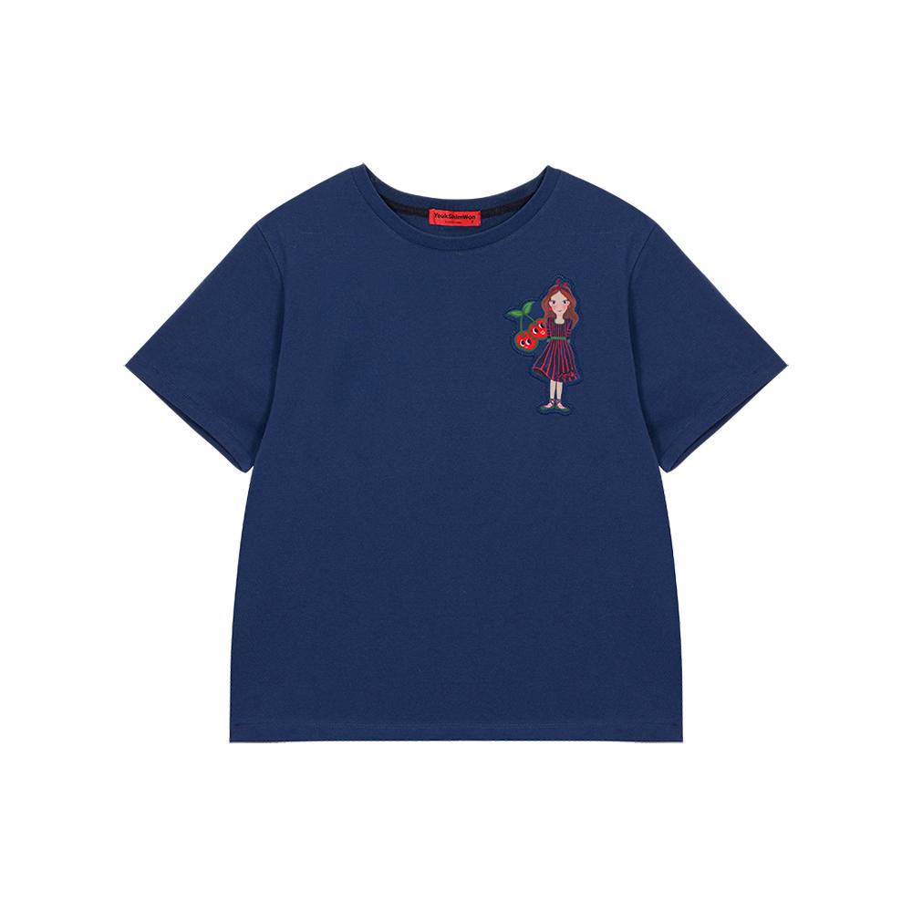 Yugsimwon Mini Smile T-Shirt F Luna