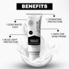 HOUSE OF BEAUTY Mineral Spf 30++ Sunscreen with Blue Light Protection, Aloe Vera Extract & Vitamin E For Skin Ageing & Skin Hydration- (100 ml)