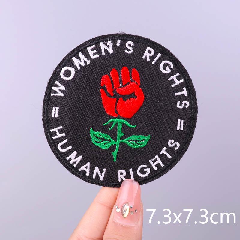 Wilderness Patch Mountain Patches Iron On Clothes River Embroidered Patches For Clothing Stripe Stickers On Clothes Hook Loop