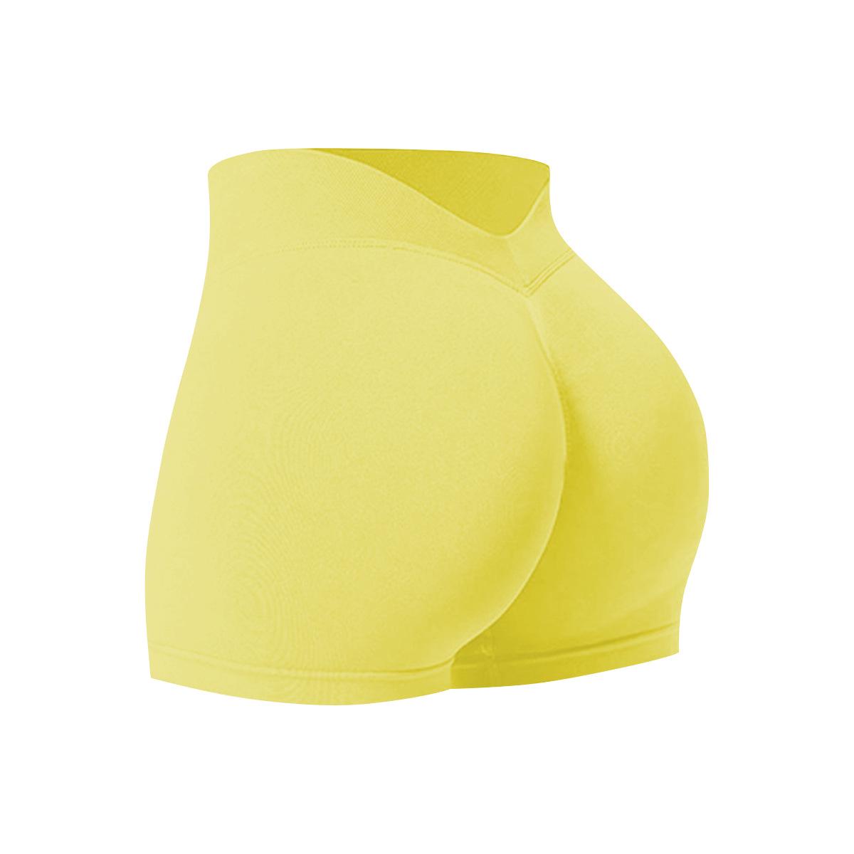 

High-Waisted Women s Yoga Shorts: Hip-Lifting, Running & Fitness S