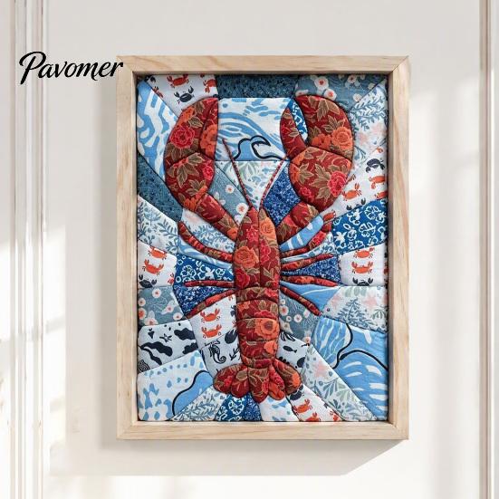 Kein Nähen Quilt Kunst No-Sew Japanisches Stoff-Set, DIY Mosaik-Sets für Erwachsene Anfänger, Gestepptes Wand-Handarbeitsprojekt Handwerk mit Rahmen & Werkzeugen, Sets, Geschenke