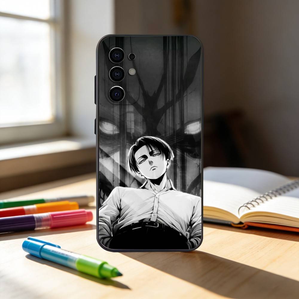 Luxury Hot Anime Attack On Titan  Phone Case For Samsung S25,S24,S21,S22,S23,S30,Ultra,S20,Plus,Fe,Note,10,9,5G Black Cover