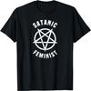 Satanic Feminist Shirt _ Goth Punk Rock Emo Metal Music Tee T-Shirt