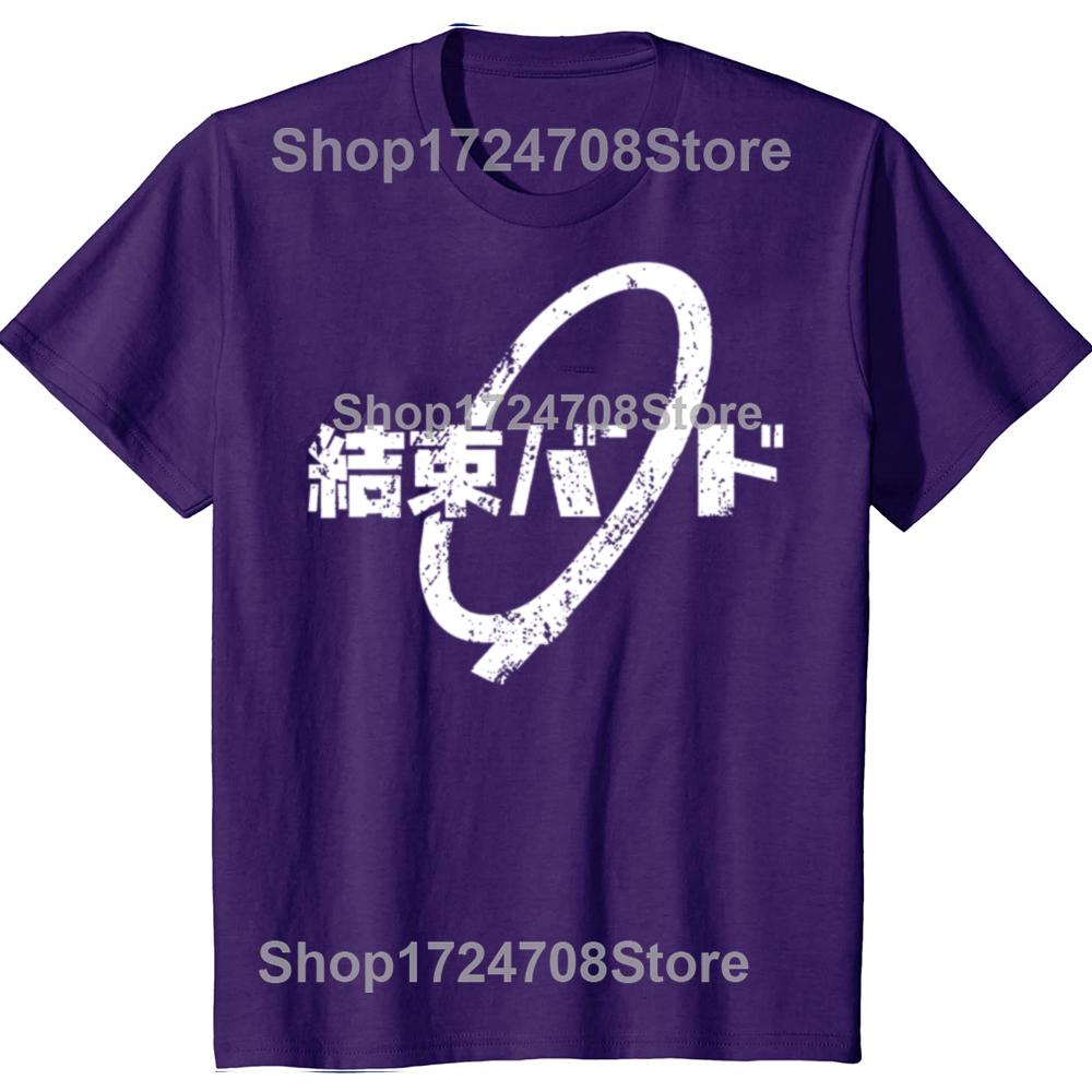 Kessoku Band Bocchi The Rock T-Shirt für Herren Niedlich Anime Lustig 100% Baumwolle T-Shirts Rundhals Kurzarm T-Shirts Druck Tops