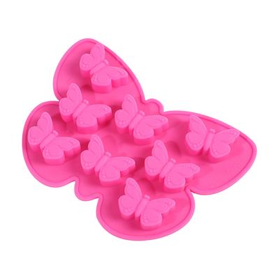 Butterfly Cake Mold Non Stick Silicone Chocolate Candy Baking Molds Butterfly Shaped Ice Cube Trays