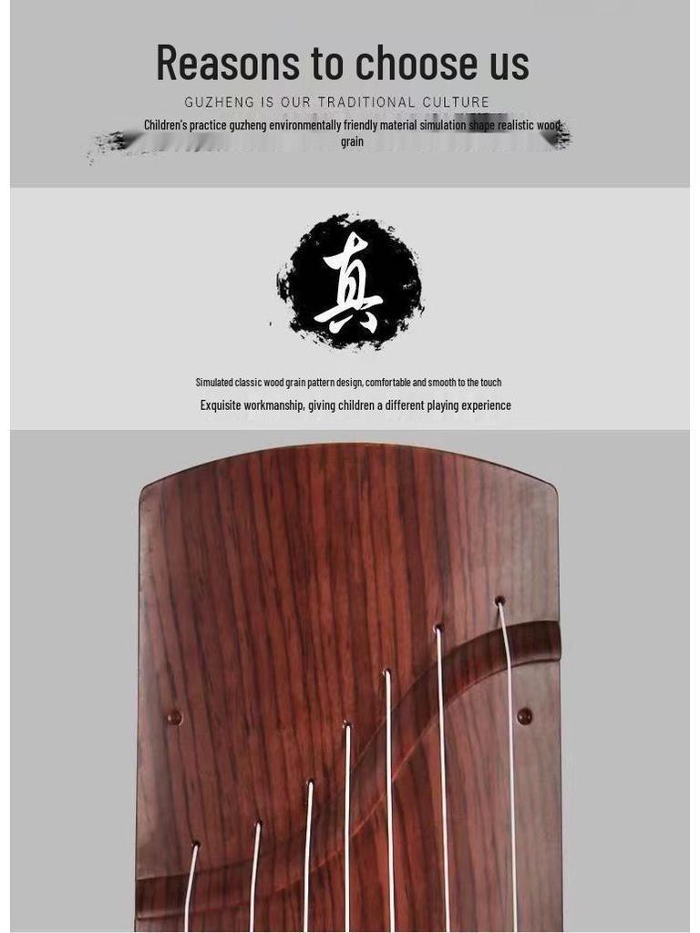 Beginner Desktop Guzheng: Educational Toy for Children's Music Interest