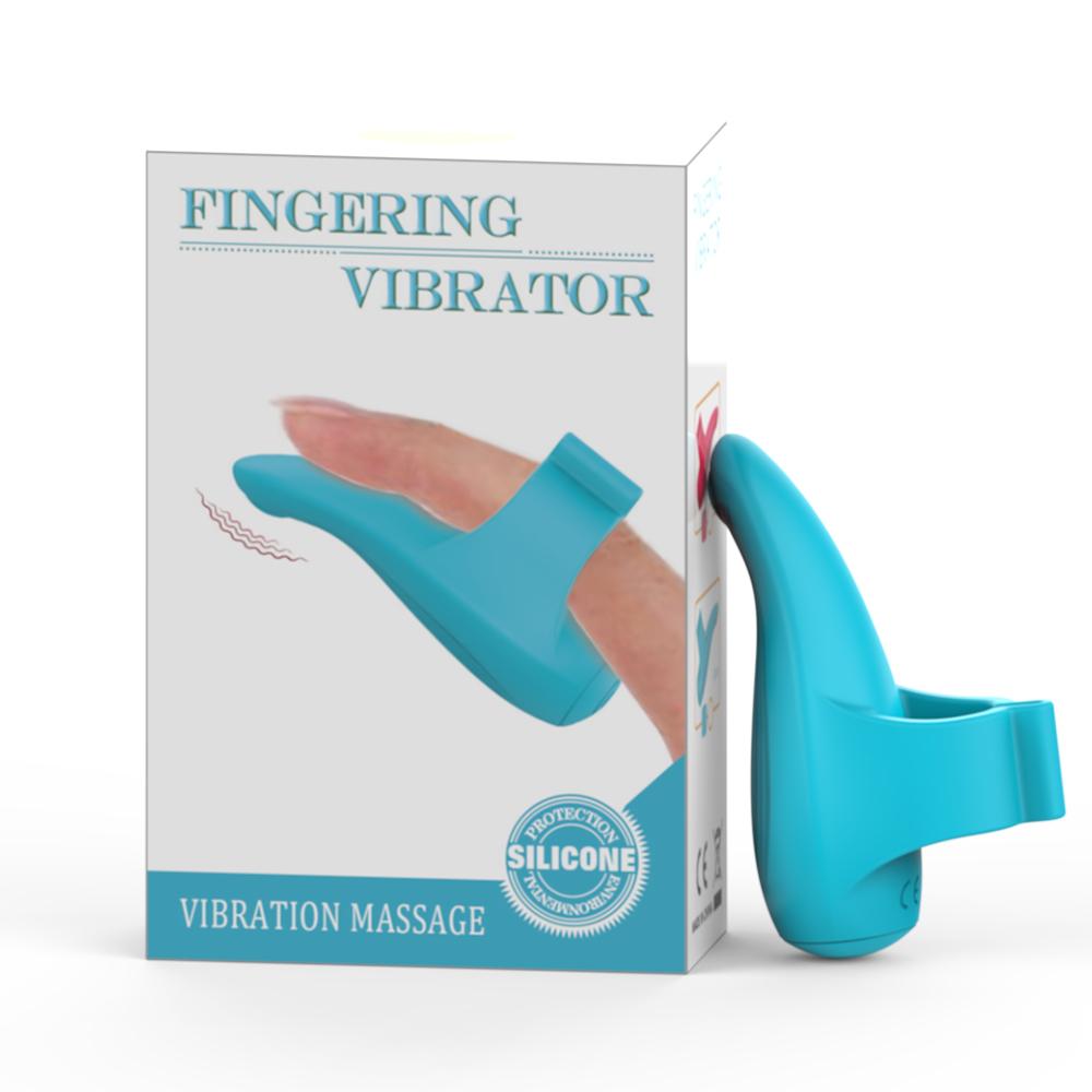 Clitoral G Spot Finger Vibrator Mini Clit Nipple Massager Adult Sex Toys Stimulator Female Masturbation Sex Toys for Couples