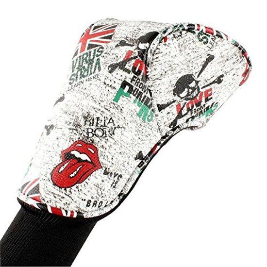 

SelectPlaza Golf Head Cover US Flag Skull King Series Select Plaza & (Free, Driver)