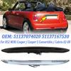 Neuer Heckgriff mit Heckklappenschalter für BMW Mini R50 R52 R53 2000-2006 Auto Touring Kofferraum Kofferraumdeckel 51137074020 51137167530