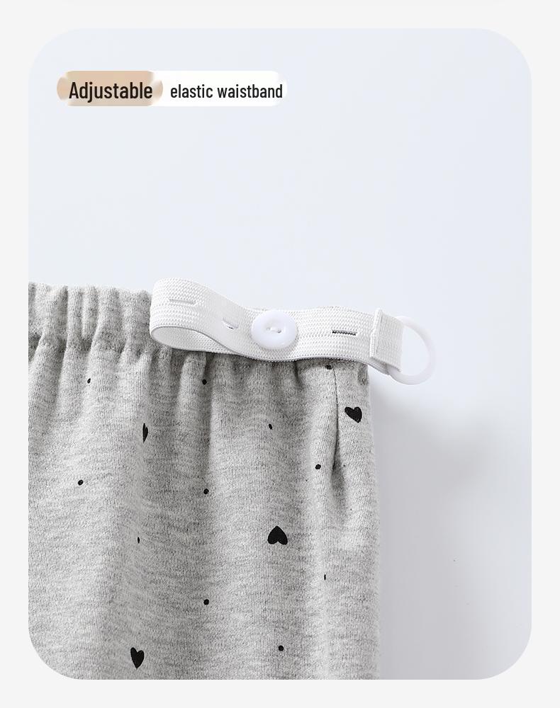 Umstandspyjama in Übergröße mit Brustpolstern für Frühling und Herbst - Stillbekleidung für schwangere und postpartale Frauen