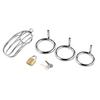 Chastity Device for Men Metal Chastity Cage Stainless Steel Cock Cage Male Chastity Belt Sex Toys Bondage Lock Adult Products