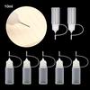 10Pc 10ML Glue Applicator Needle Squeeze Bottle for Paper Quilling DIY Scrapbooking Paper Craft Tool