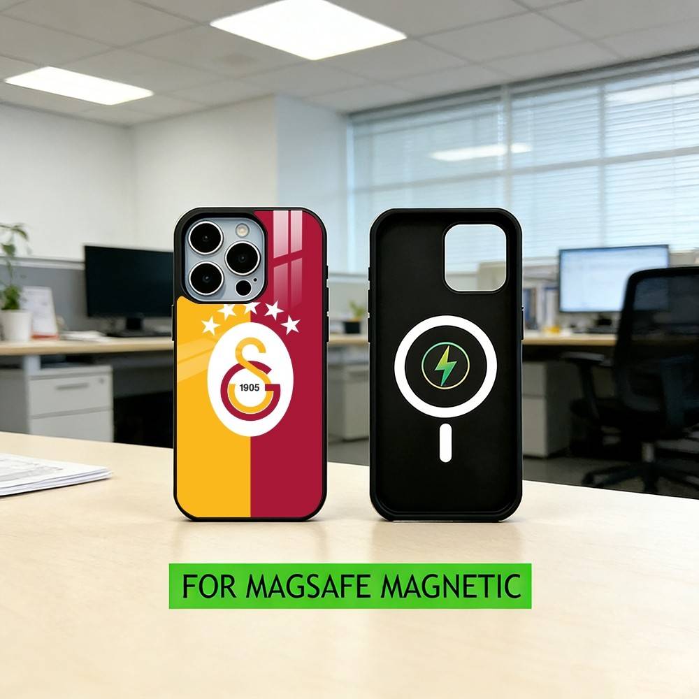 G-Galatasaray-y SK Phone Case For iPhone17,16,15,14,13,12,11 Plus,Pro Magnetic with Magsafe Wireless Charging