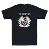 Freemason Widow's Son Wings Skull Masonic Compass Square Retro Men's T-Shirt