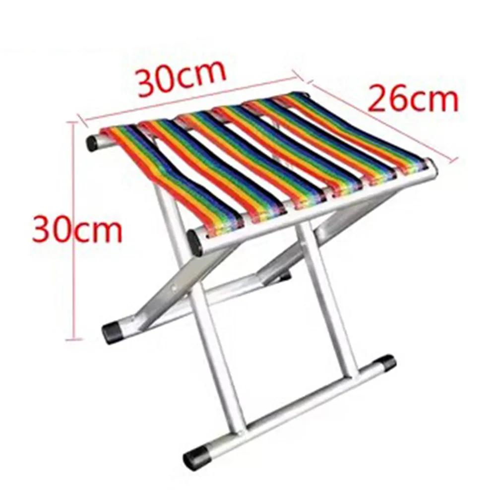 

Уличный легкий высококачественный укрепленный складной стул из толстой стальной трубы, пляжный стул, стулья для кемпинга, уличная мебель