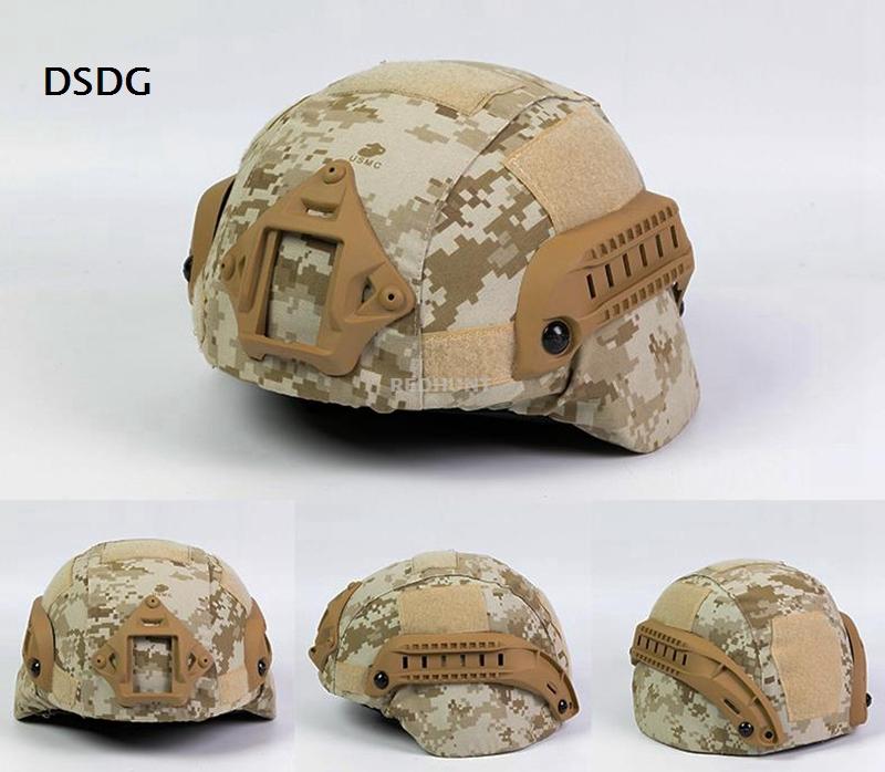 MICH2000 Helmet Cover Outdoor Sports Airsoft Gear Helmet Accessory Tactical Camouflage Cloth Helmet Cover for MICHHelmet