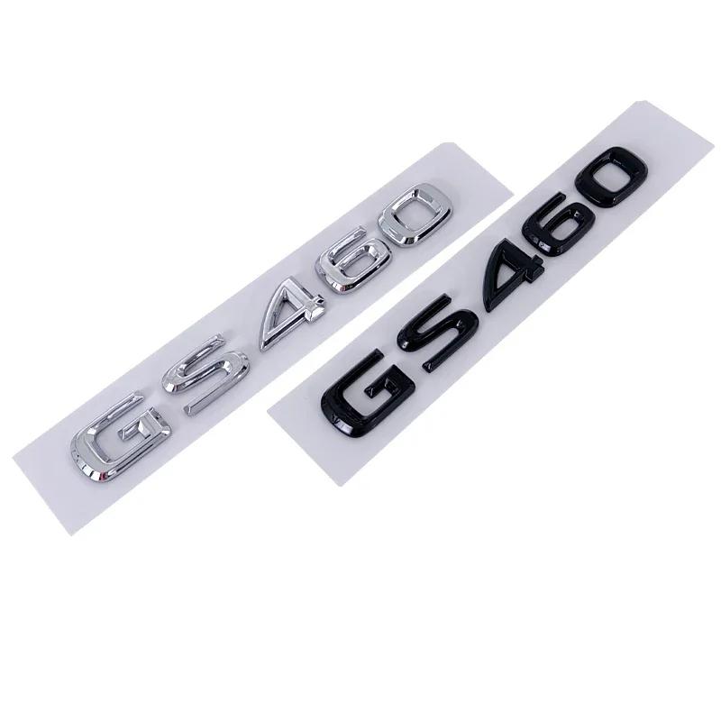 ABS Car Body Side Emblem Decals for Lexus GS300 GS350 GS400 GS430 GS460 Logo Rear Trunk Sticker Badge Accessories