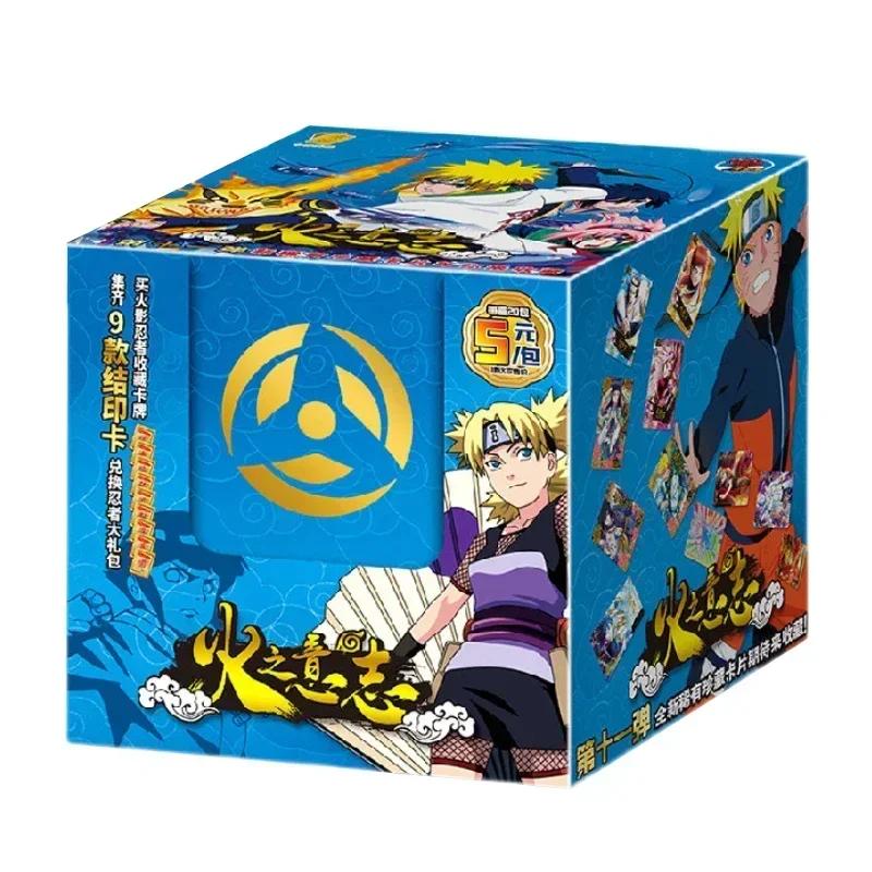 Naruto Card Deluxe Collection Edition Card Naruto Sasuke Anime Character TCG Board Game Toys Children Gifts