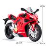 1:10 V4S Spielzeugmotorrad Modell Musik Licht Legierung Druckguss Fahrzeug Modell Spielzeug Sammlung Kinder Geschenke
