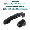 Flat Matte Exterior Door Handle Cover Trim For 2016+ Chevrolet Camaro Smart Side