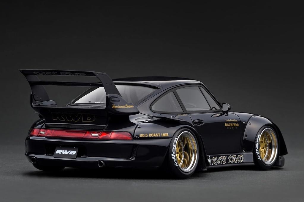 Ignition Model Scale RWB 993 Black Finished Product IG3625 TK.Company 1/18
