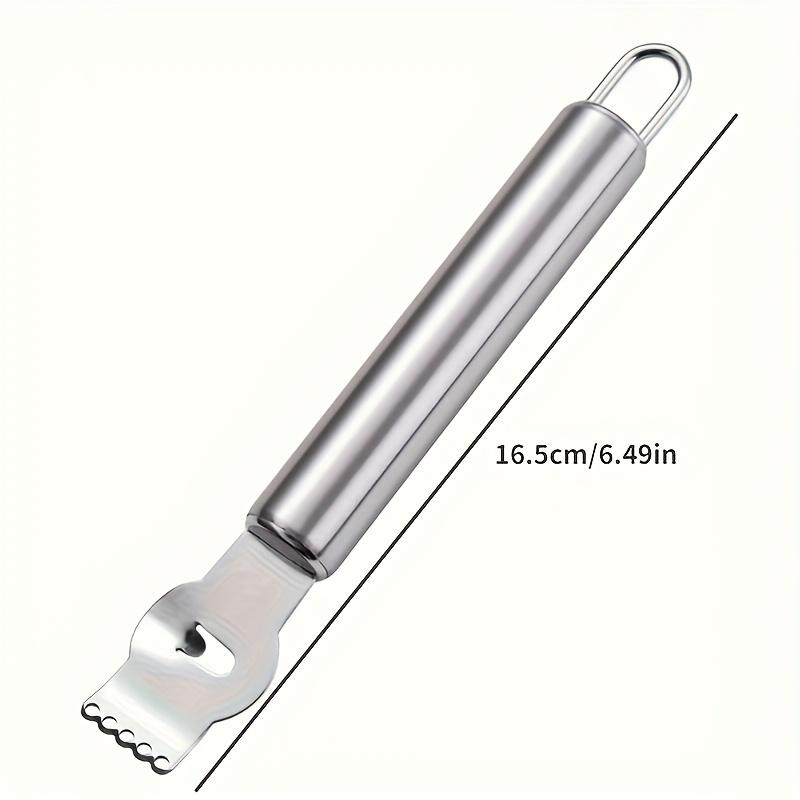 2 Stück Edelstahl Käsereibe, Küchenreibe und Schäler, Zitronenschäler mit Reinigungsbürste, Geeignet für Gemüse, Obst