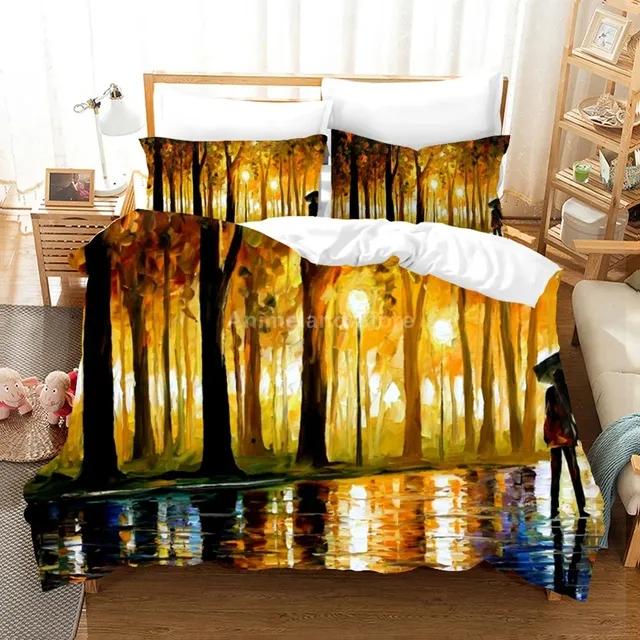 Van Gogh Oil Painting Art Bedding Set Queen King Size Bedroom Decor Quilt Cover Pillowcase Duvet Cover Home Textile