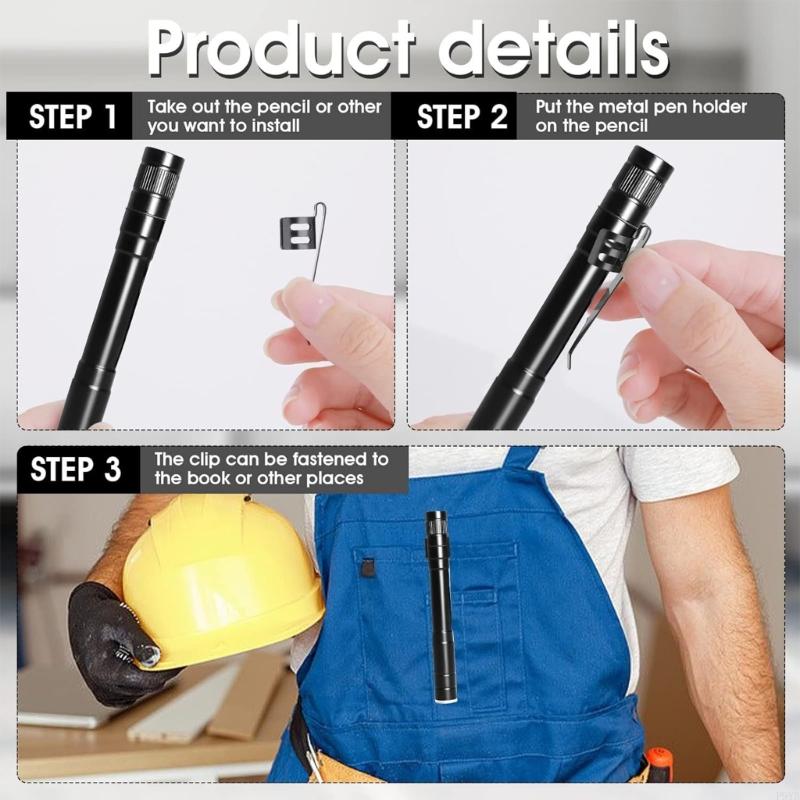 Pack Of 20 Metal Light Clamps For Secure Tool Mounting Global Agreement With Fast Release Plan P9YB