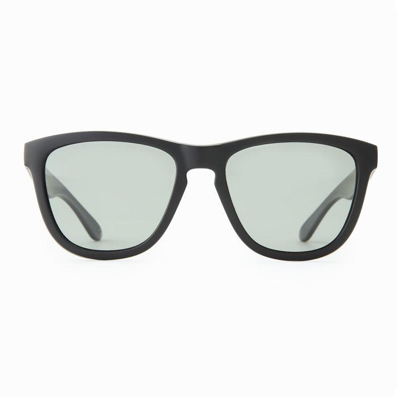 Used DAIWA Polarized Sunglasses Fishing Men's Triacetate DN-8016 Wellington UV Cut Sports Frame Matte Black Lens Gray Blue Mirror Gray