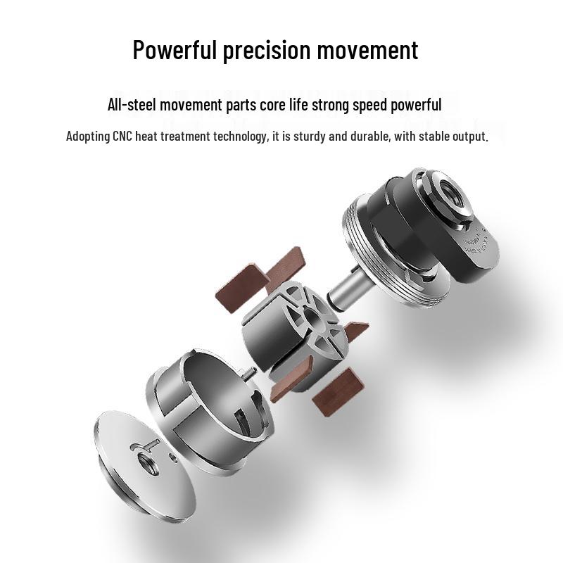 Taiwan Industrial-Grade Pneumatic Grinder with Dust Extraction and Round Sandpaper.