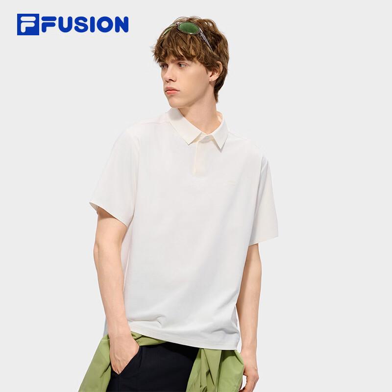 FILA FUSION Men's Knitted Short Sleeve Polo Shirt