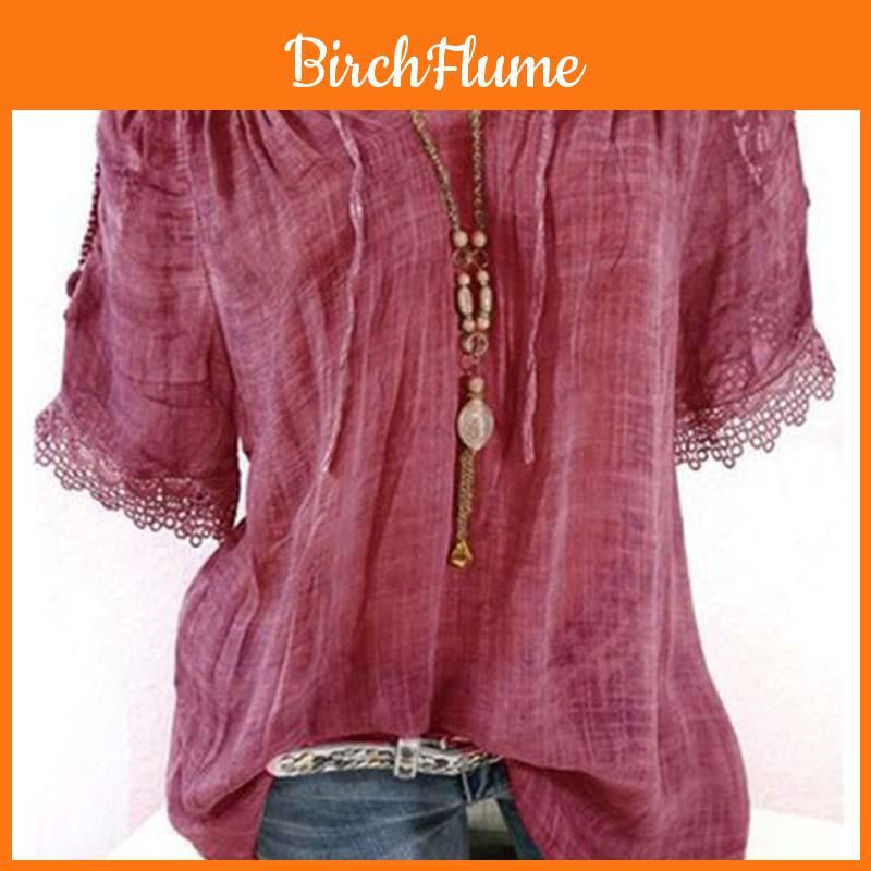Elegant Summer Women's Chiffon Off-shoulder T-shirt Blouse For Casual Wear In Various Sizes