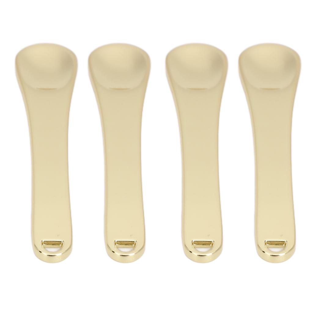 4pcs Metal Makeup Spatula Multipurpose Mini Eye Cream Applicator for Eye Cream Face Cream Lotions