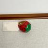 Elegant Enamel Dripping Oil Strawberry/Apples Ring Fashion Handmade Finger Accessory Party Wear Ring Festival Jewelry