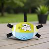 Dog Toy Football Interactive Chewing Sports Ball With Straps Interactive Dog Balls For Small Medium Large Breed Puppy Gum Health