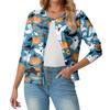 Women's Fashionable, Casual, Comfortable Halloween Print Cardigan Jacket