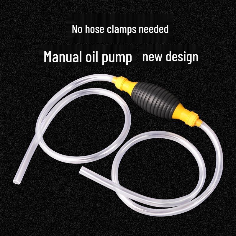 Large Manual Fuel & Water Siphon Pump for Cars and Fish Tanks