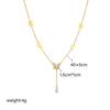 Elegant Gold Butterfly Necklace with Pearl Pendant and Delicate Chain