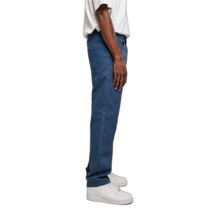 Jeans coupe ample Urban Classics Colored - bleu foncé - 36
