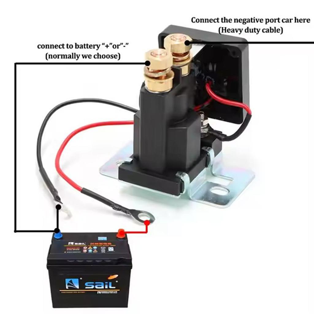 500A Relais-Trennschalter Auto Funkfernbedienung Unterbrechung 12V