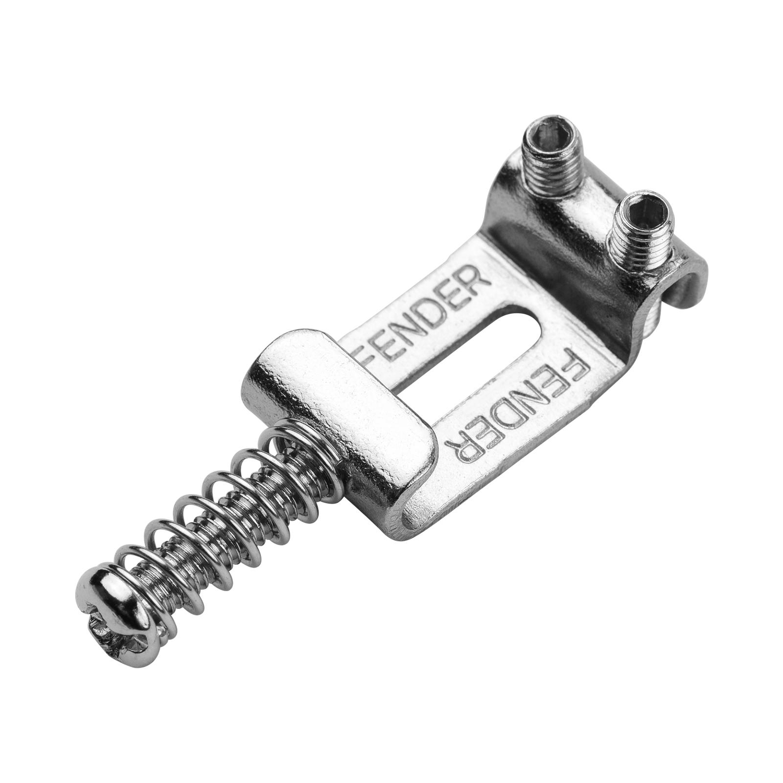 

6 Guitar Bridge Saddles Metal Prevent String Breakage Improve and with Mounting Screws and Springs for ST Electric Guitar