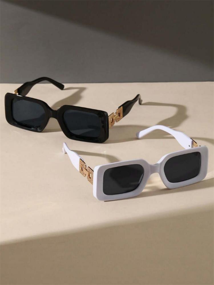 PC New Classic Unisex Sunglasses Square Frame INS Fashion Y2K Style UV Protection
