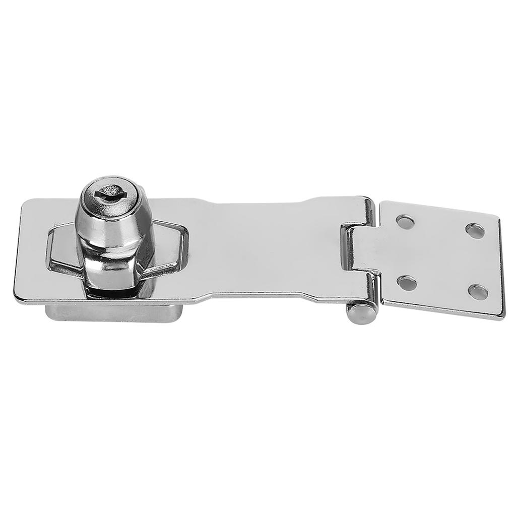 Household Zinc Alloy Anti Theft Security Cabinet Drawer Door Lock Hasp Hardware Fittings