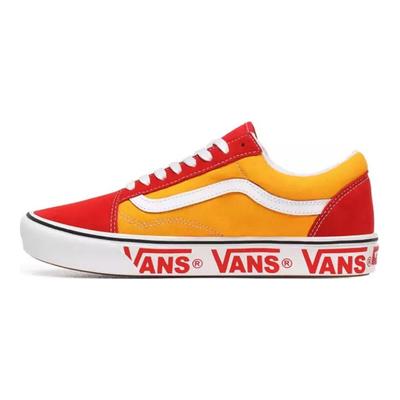 ComfyCush Old Skool 'Tape Mix Red Cadmium' Vans VN0A3WMAWX4