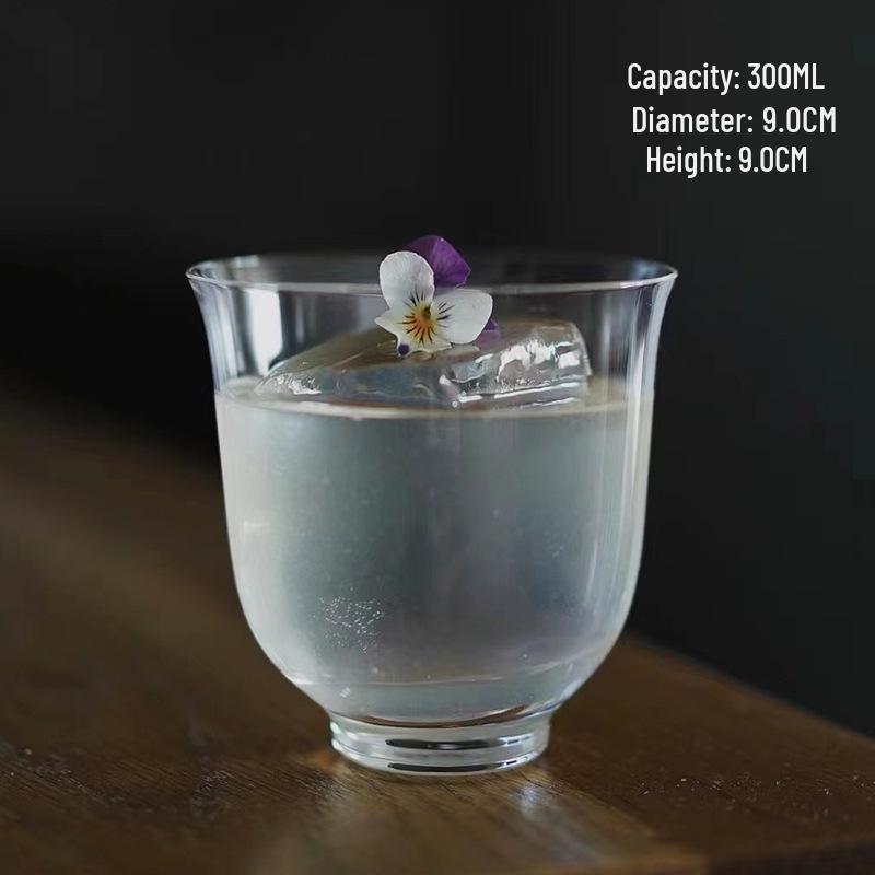 Kimura Series Sea Wave Glassware: Long Drink, Mojito, Collins, Cocktail, Ultra-thin Whiskey Cups