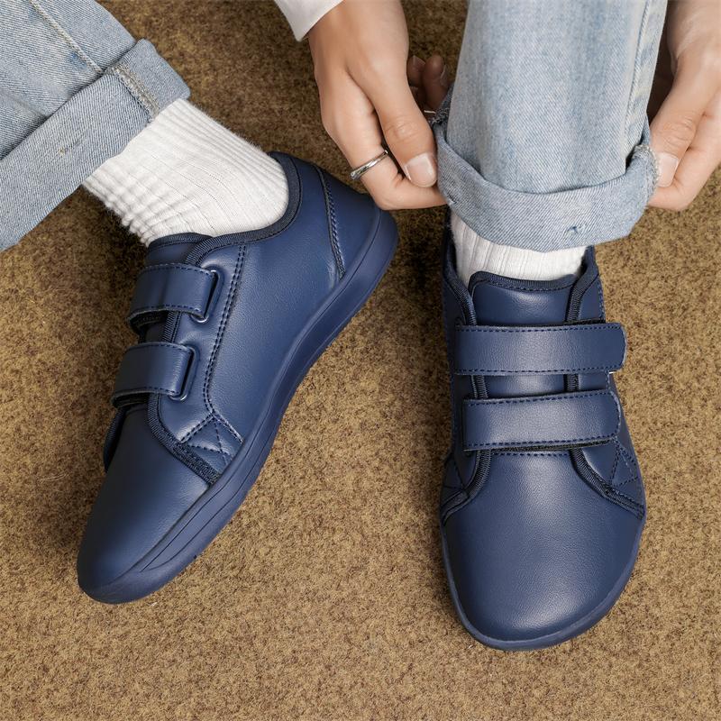 Men Barefoot Casual Flats Wide Palm Driving Shoes orange color Wide Head Walking Shoes White Shoes Large Size