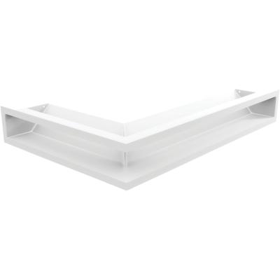 Osłona wentylacyjna LUFT narożna prawa 40x60x9 biała Slim